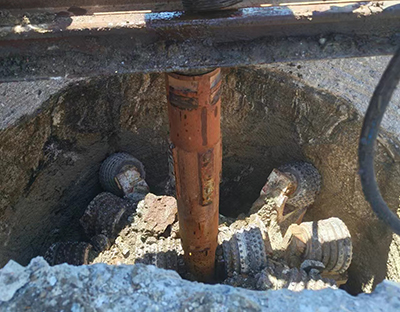 2米通風(fēng)井天井施工順利完工 2米通風(fēng)井天井施工順利完工